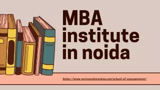 MBA institute in noida