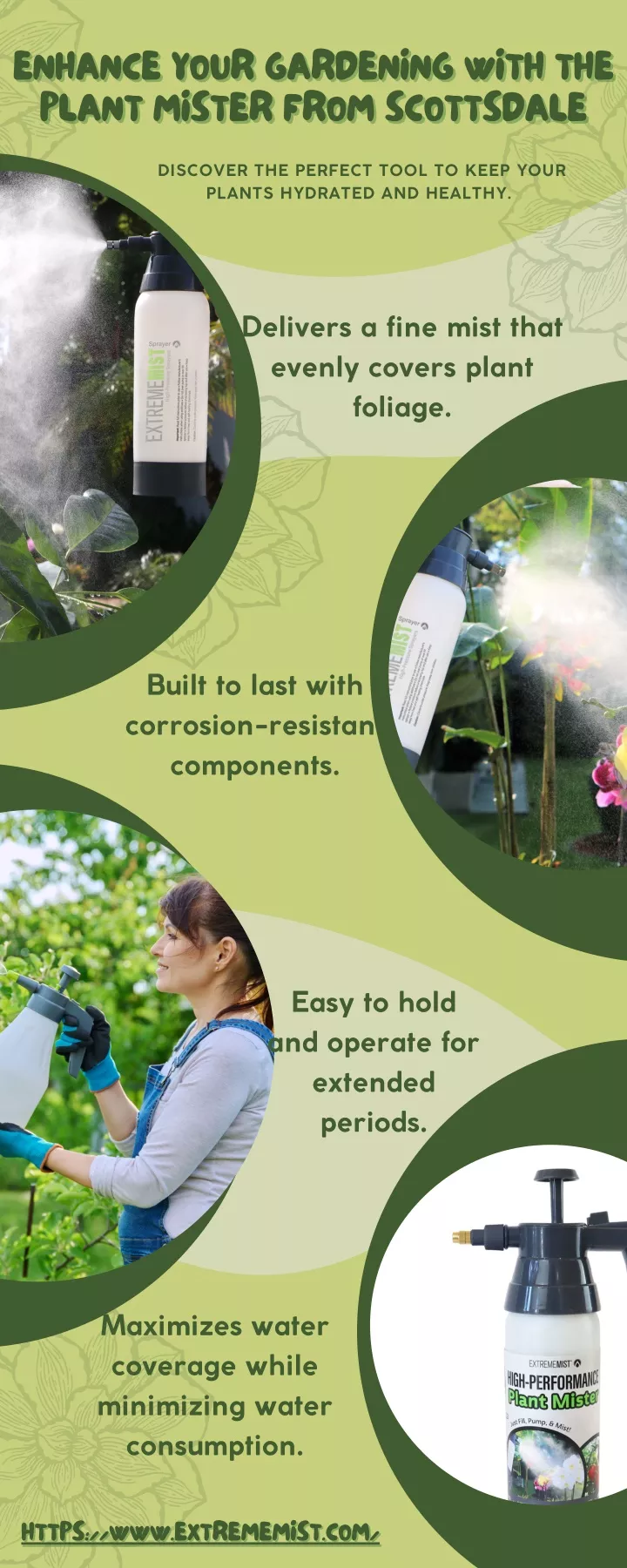 enhance your gardening with the plant mister from