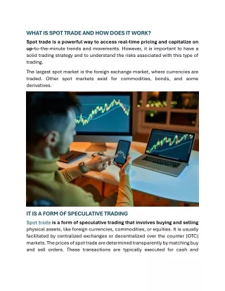 WHAT IS SPOT TRADE AND HOW DOES IT WORK  5