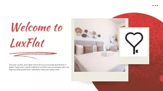 LuxFlat: Exquisite Serviced Apartments in Dubai