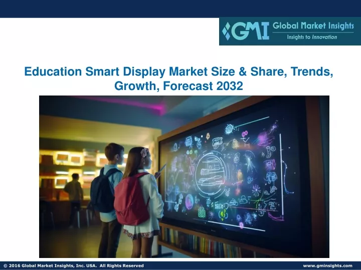 education smart display market size share trends