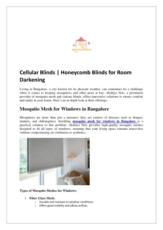 Cellular Blinds Honeycomb Blinds for Room Darkening