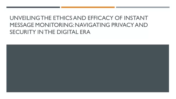 unveiling the ethics and efficacy of instant