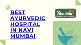The Best Ayurveda Clinic and Daycare in Navi Mumbai