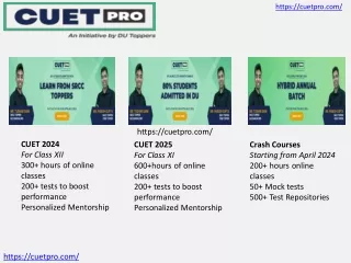 CUET Classes in Jaipur