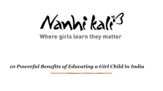 10 Powerful Benefits of Educating a Girl Child in India