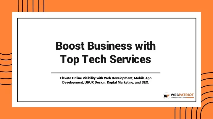 boost business with top tech services