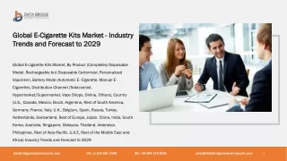 Global E-Cigarette Kits Market