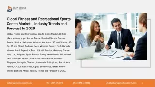 Global Fitness and Recreational Sports Centre Market