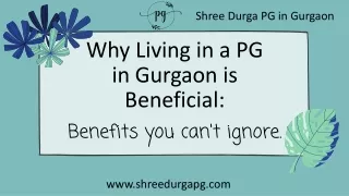 Why Living in a PG in Gurgaon is Beneficial