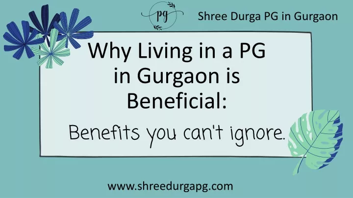 shree durga pg in gurgaon