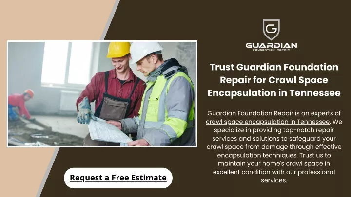 trust guardian foundation repair for crawl space