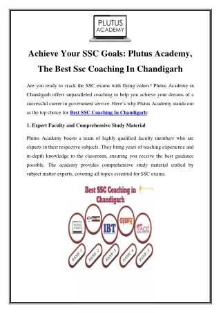 achieve your ssc goals plutus academy