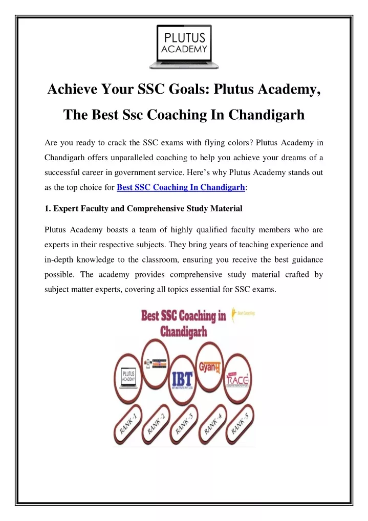 achieve your ssc goals plutus academy