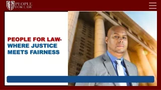 People For Law- Where Justice Meets Fairness