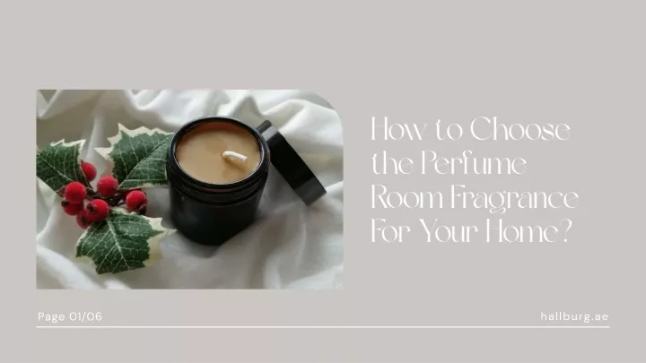 how to choose the perfume room fragrance for your