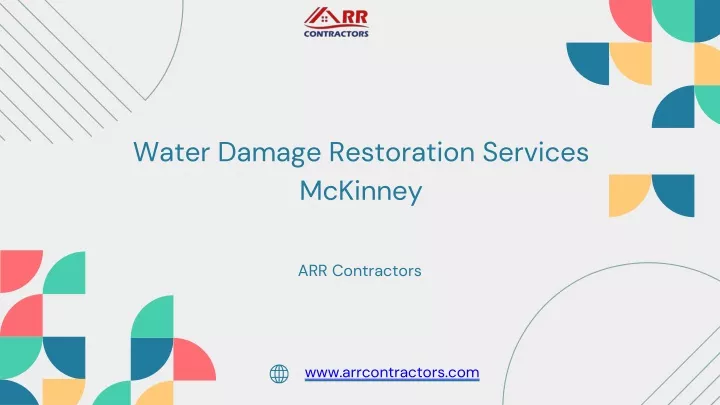 water damage restoration services mckinney