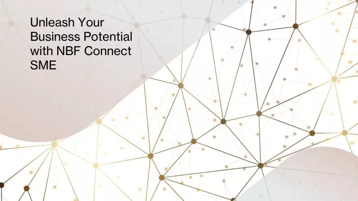 unleash your business potential with nbf connect sme