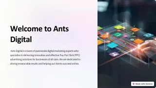 Pay Per Click Services - Ants Digital