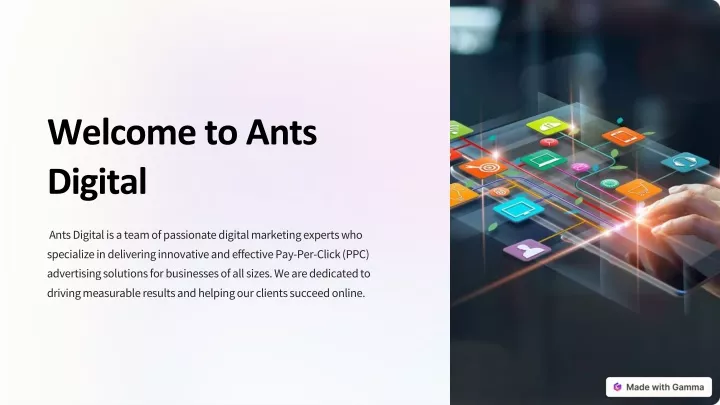 welcome to ants digital