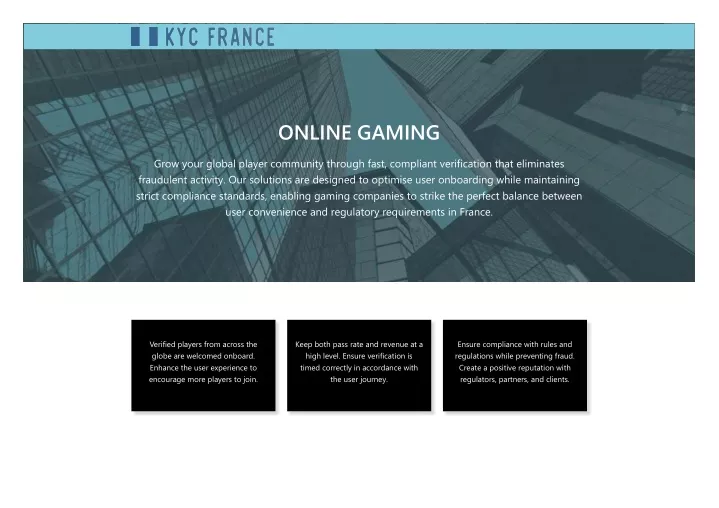 PPT Automated KYC Solutions For Online Gaming PowerPoint Presentation