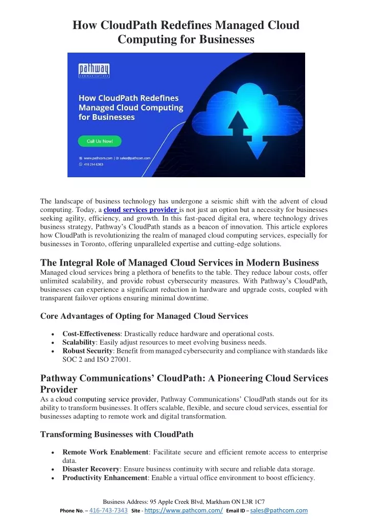 how cloudpath redefines managed cloud computing