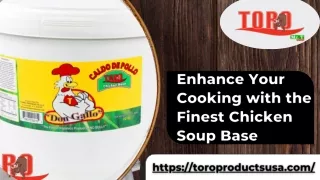 Authentic Don Gallo Chicken Soup Base: Elevate Your Culinary Creations