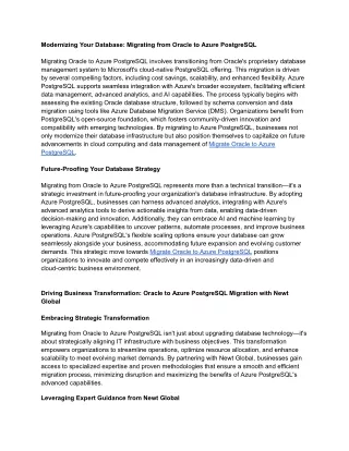 Modernizing Your Database_ Migrating from Oracle to Azure PostgreSQL
