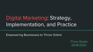 Digital Marketing_ Strategy, Implementation, and Practice
