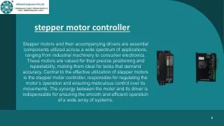 stepper motor controller