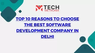 top 10 reasons to choose the best software