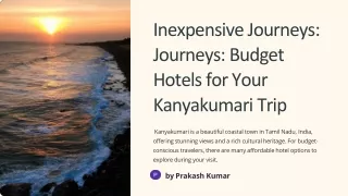 Inexpensive-Journeys-Budget-Hotels-for-Your-Kanyakumari-Trip