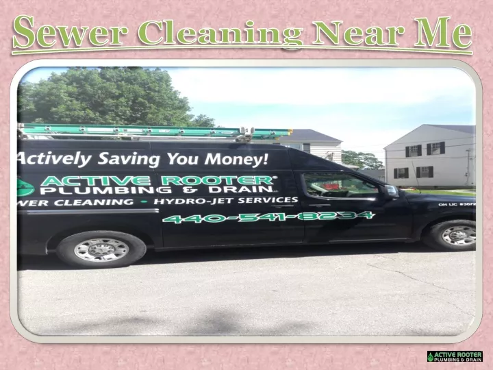 sewer cleaning near me