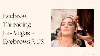 Introduction to Eyebrow Threading