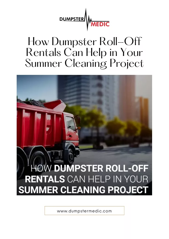 how dumpster roll off rentals can help in your