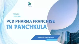 The Greatest Options and Guidance for Starting a Panchkula PCD Pharma Franchise