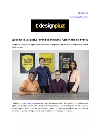 Designpluz - Digital Agency in Sydney