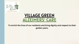 Village Green Alzeimers' Care