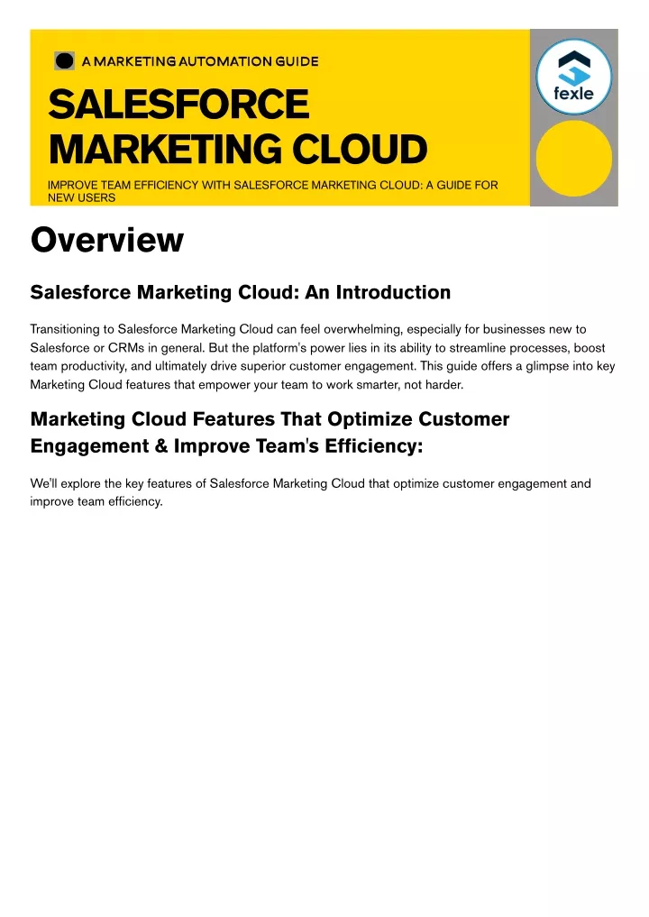 a marketing automation guide