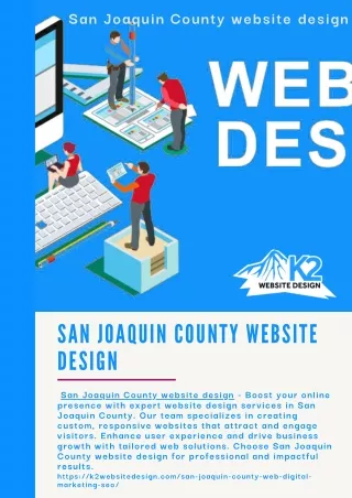 San Joaquin County website design