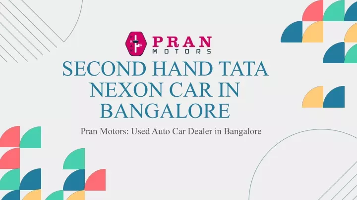 second hand tata nexon car in bangalore pran