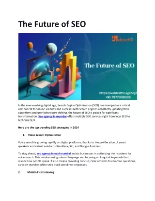 The Future of SEO