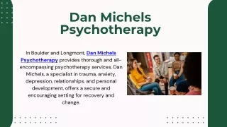 Dan Michels Psychotherapy