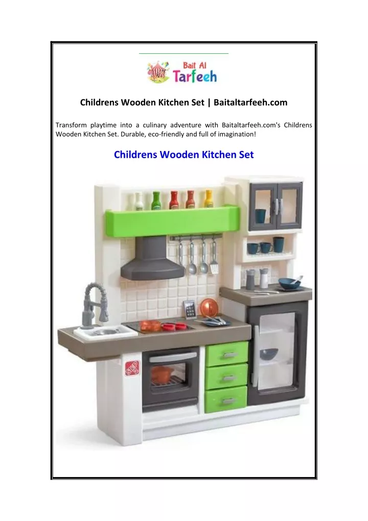 childrens wooden kitchen set baitaltarfeeh com