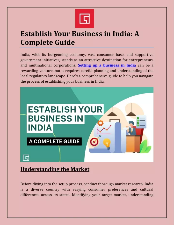 establish your business in india a complete guide