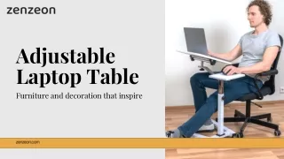 Adjustable Laptop Table