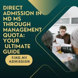 direct admission in md ms through management
