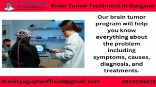 Brain Tumor Treatment in Gurgaon