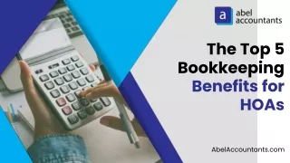 The Top 5 Bookkeeping Benefits for HOAs