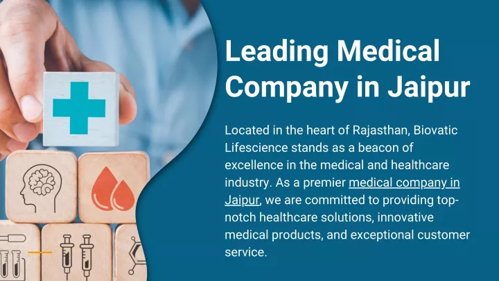 leading medical company in jaipur